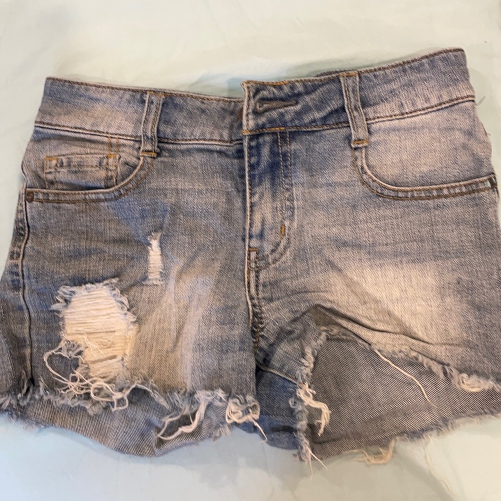 🐦Distressed Jean shorts